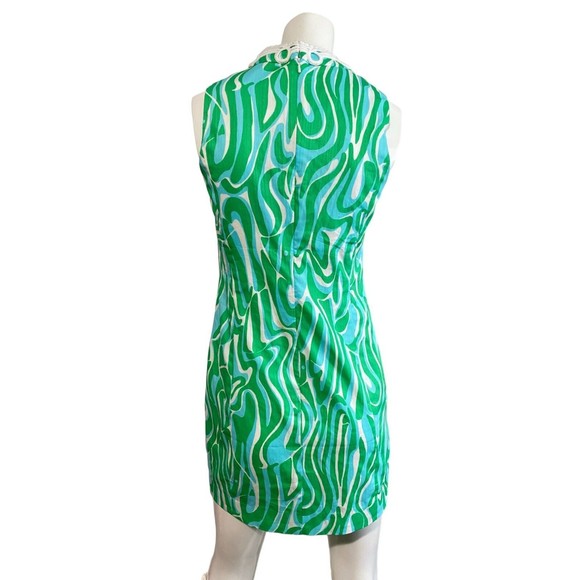 Lilly Pulitzer Alexa Shift Resort White Finders Keepers Lace Trim Dress Sz 2 NWT - Picture 12 of 13